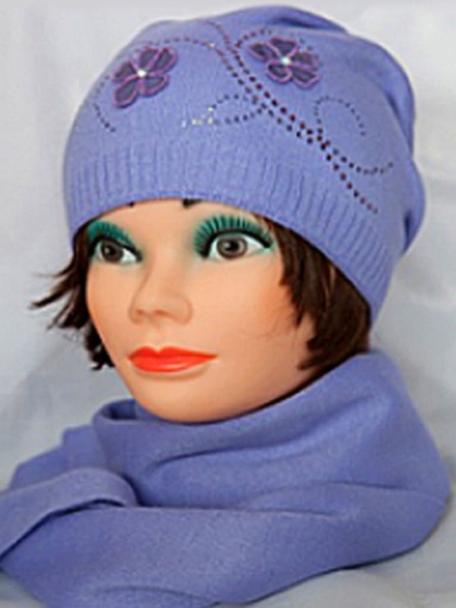 Комплект: шапка+шарф Комплект Лолита